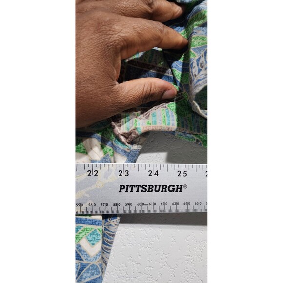 Cooke Street-Mens Hawaiian Shirt-Medium-Casual Button Down-Short Sleeve-Cotton - Picture 8 of 9